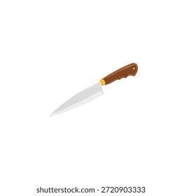 Illustration eines Kochmessers ohne Hintergrund