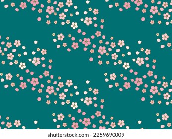 illustration of cherry blossom background