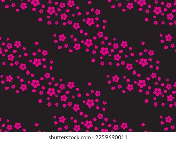 illustration of cherry blossom background