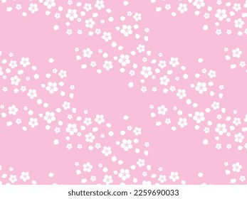 illustration of cherry blossom background