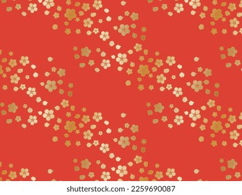 illustration of cherry blossom background