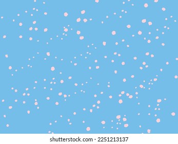 illustration of cherry blossom petals background