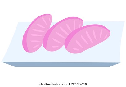 Illustration von Kirschpickeln
