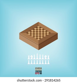 illustration of chess board
