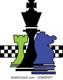 illustration of chess piece 