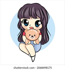 1,271 Chibi bear Stock Illustrations, Images & Vectors | Shutterstock