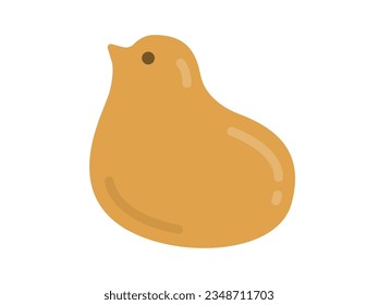 Ilustración de un moño de pollo.