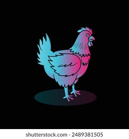 The Illustration of Chicken Gradient