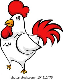 illustration chicken .vector file