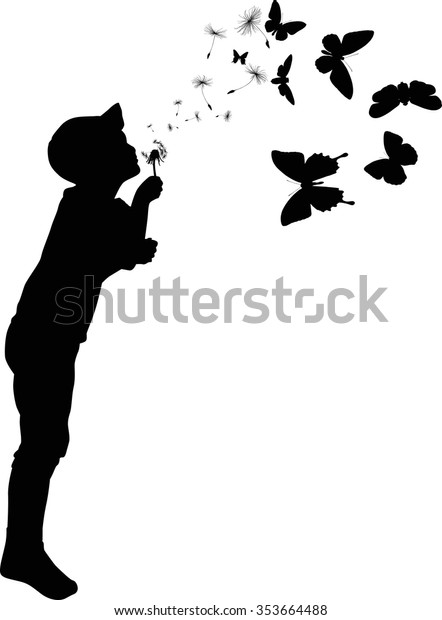 Free Free Child Blowing Dandelion Svg 362 SVG PNG EPS DXF File