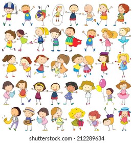 Illustration of children 