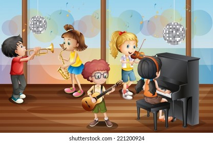 3,301 Music Class Cartoon Images, Stock Photos & Vectors 