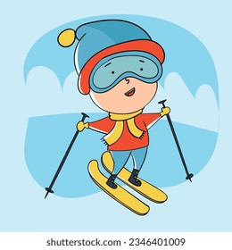 Illustration of children in various activities