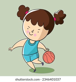 Illustration of children in various activities