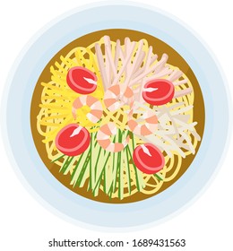 冷麺 のイラスト素材 画像 ベクター画像 Shutterstock