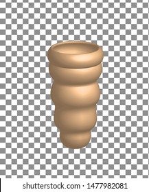 Illustration of Chimney Cake or Hungarian Cake