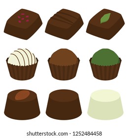 Illustration of chocolate