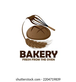 illustration of a chocolate bakery design vector