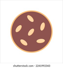 Illustration of Chocolate Flavored Donuts