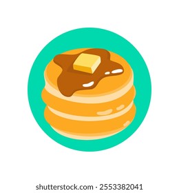 illustration of chocolate pie and cheese