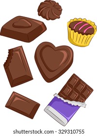 Chocolates Clipart Images Stock Photos Vectors Shutterstock