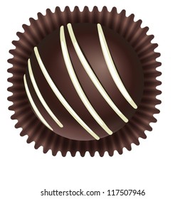 illustration of a chocos on a white background