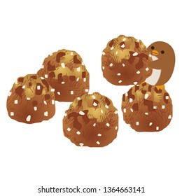 Illustration of the Chouquette