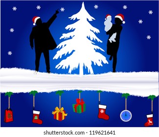 Illustration of Christmas