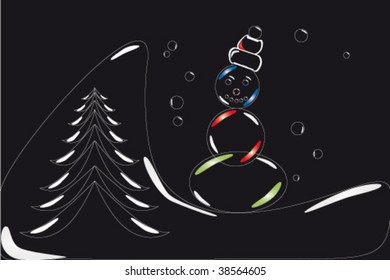 an illustration for christmas