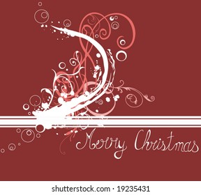 Illustration of a christmas background