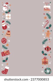 Illustration von Weihnachtshintergrund