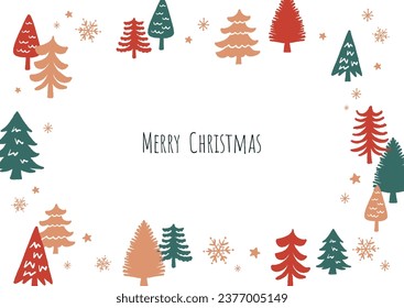 illustration of christmas background material