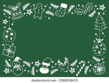 ilustración de material de fondo de navidad
