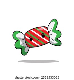 The Illustration of Christmas Candy