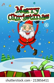Illustration of a christmas card