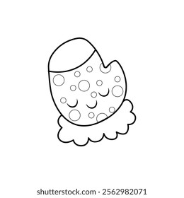 The Illustration of Christmas Gloves