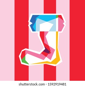 
illustration of a Christmas shoe that likes to be used at Christmas, in a wpap vector pop art design with a red and white background