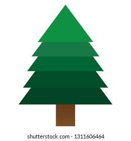 Weihnachtsbaum-Illustration