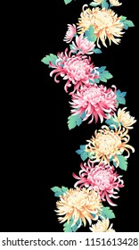 Illustration of the chrysanthemum,