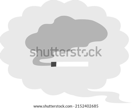 Illustration of a cigarette scent balloon
