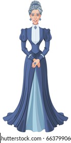 Illustration of Cinderella's wicked stepmother svg