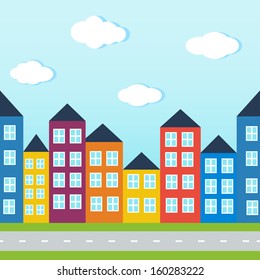 illustration of city