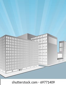 illustration of a city