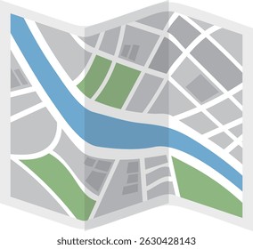 Illustration des Stadtplans