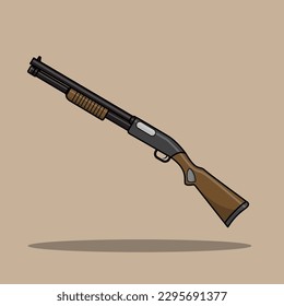 Die Illustration klassischer Waffen