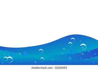 Illustration von sauberem Wasser