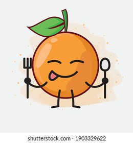 Eine Illustration des Cartoons Clementine Orange