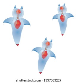 Illustration of the clione