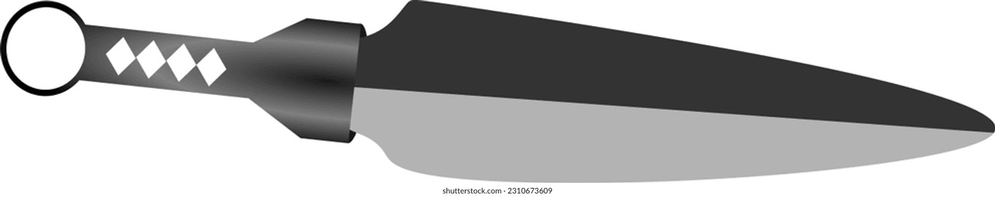 illustration and clip art of a sword isolated on white