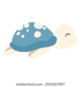 illustration, clipart, elements, turtle, cute